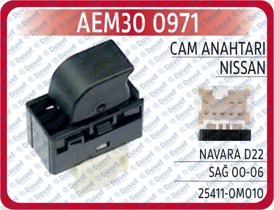 AEM 300971 Cam Anahtari Navara D22 Sag 00-06